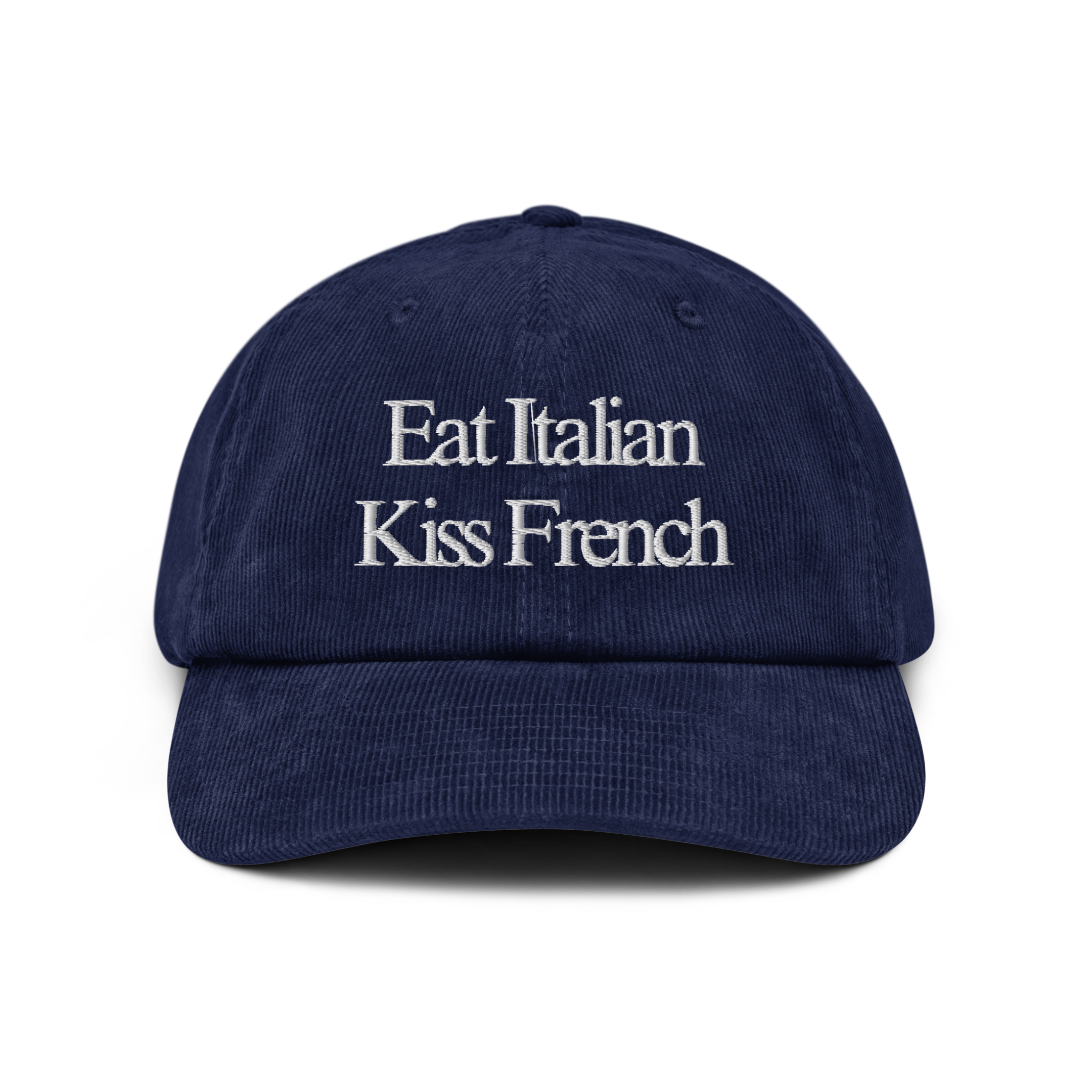 Eat Italian Kiss French Hat